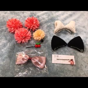 Bundle of hair accessories